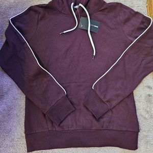 NWT Burgundy Women's Medium Sweatshirt Fashion Nova | Fleeced Hoodie | Never Use